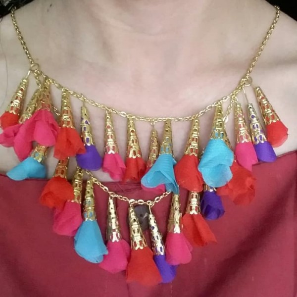 Kalung Bunga Terompet 0211 